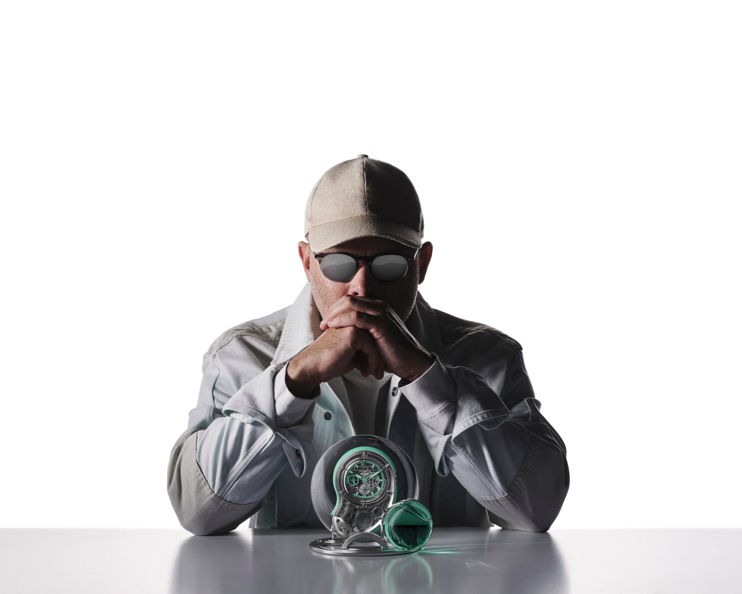 HUBLOT AND DANIEL ARSHAM REDEFINE THE POCKET WATCH WITH THE ARSHAM DROPLET