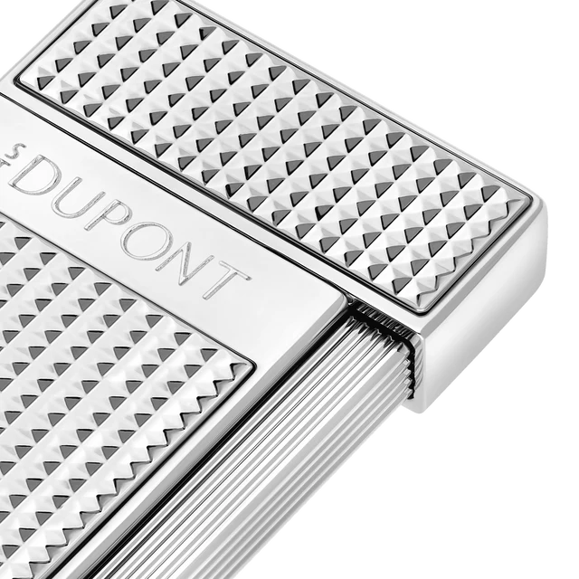 Slimmy Diamond Head lighter Silver