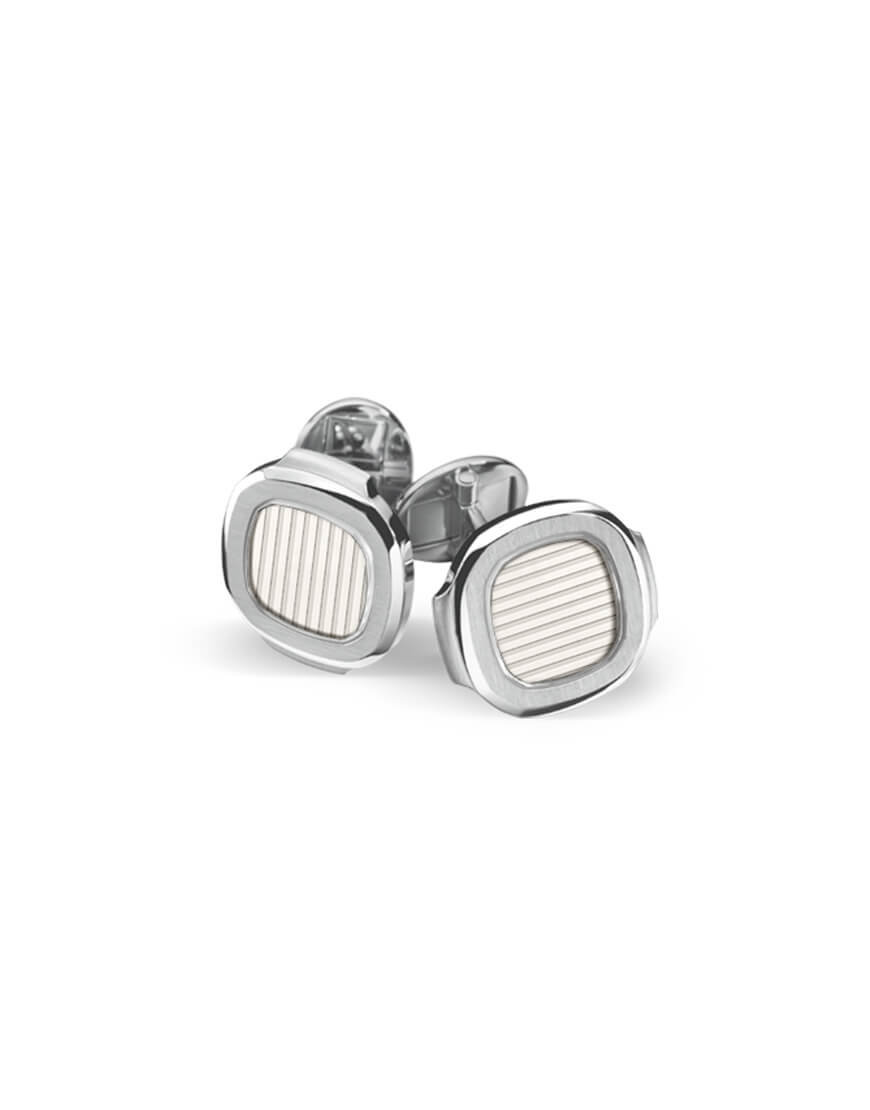 Patek Philippe - WHITE GOLD CUFFLINKS WHITE CEN