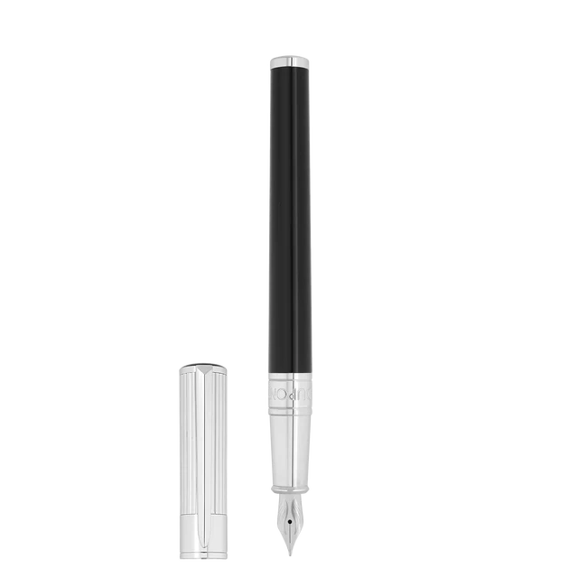 Initial Fountain pen silver