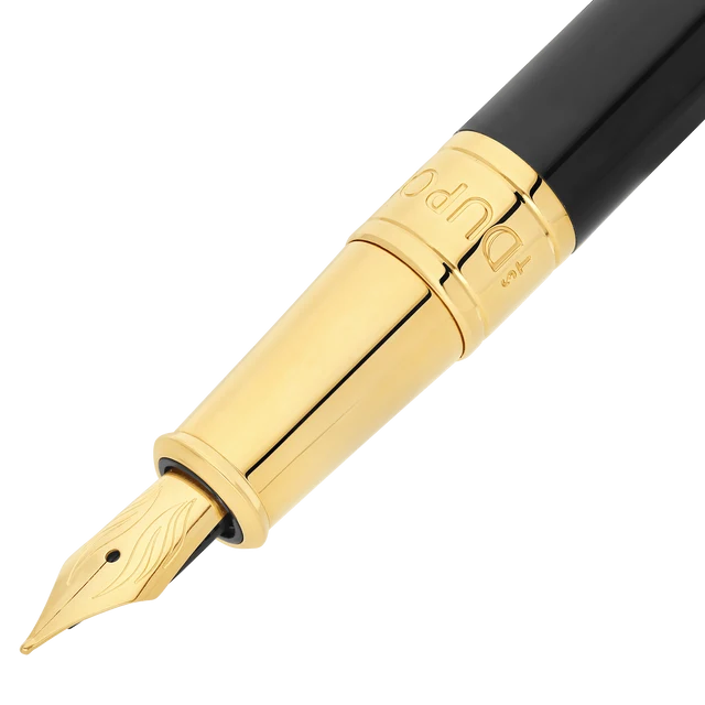 Initial Fountain pen golden