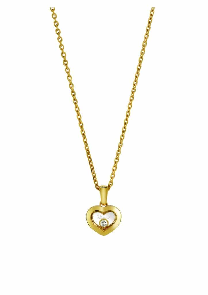 Happy Diamonds Heart Pendant Yg 1 G 79A054-0001
