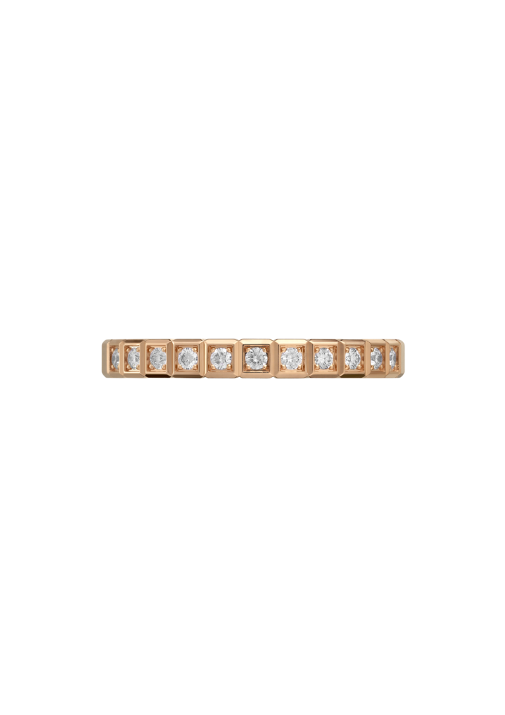 Ice Cube Ring Rg Diamonds 54 827702-5260 54 AU750
