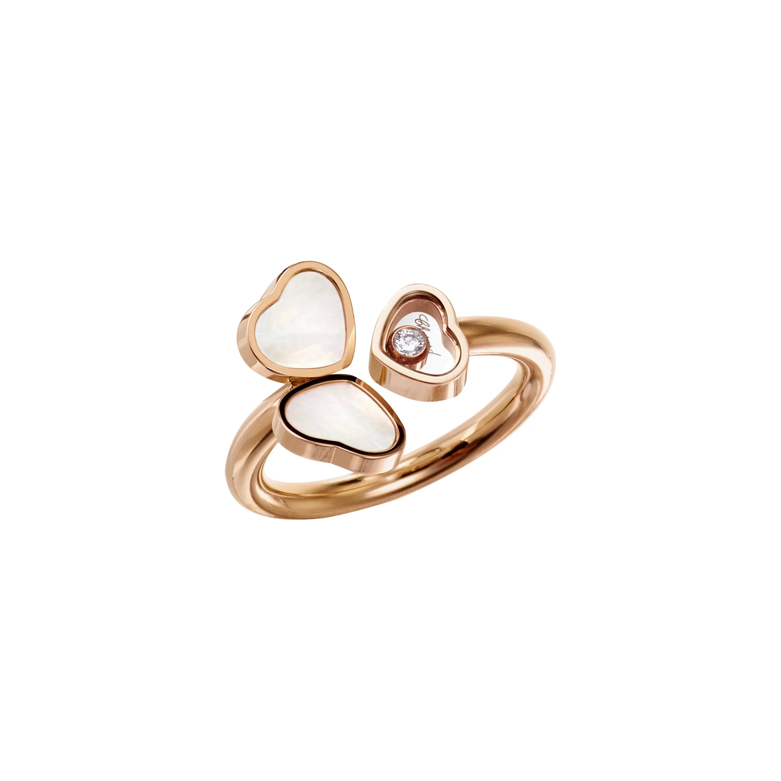 Ring Happy Hearts 2MOP 1G Size 58/59 82A083-5316 AU750