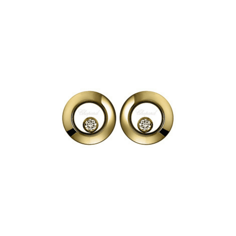 Happy Diamonds Earrings White Gold 83A017-0001 AU750