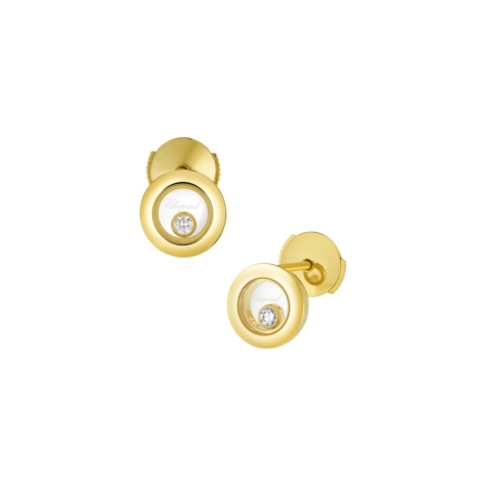 Happy Diamonds Earrings Yellow Gold 83A017-0001 AU750