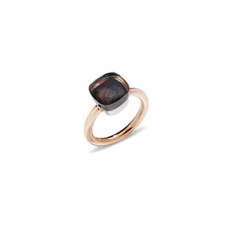 Pomellato - RING NUDO P/W.G SMOKY GREY QRZ