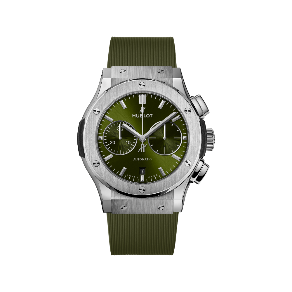 Classic Fusion Chrono Titanium Green 45 521.NX.8970.RX
