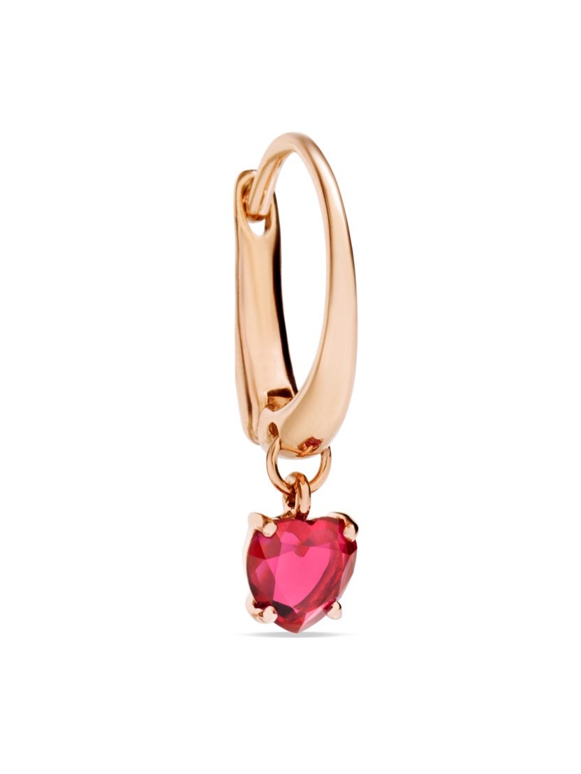Dodo - 100% AMORE EARRING RG 1 RUBY