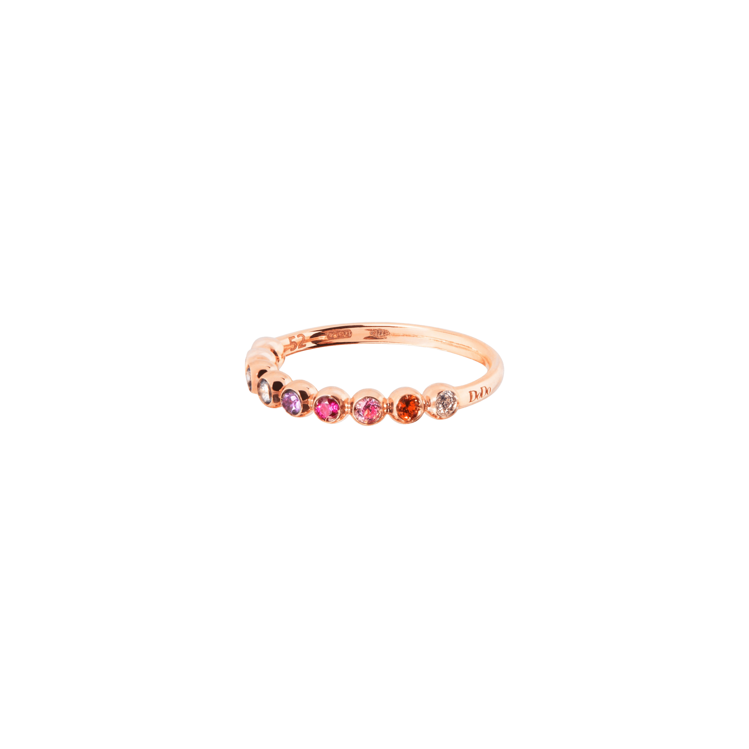 Bollicine Ring Rg Wd Bd Color Stones 54 DAC3005 Bolli VA09R 54