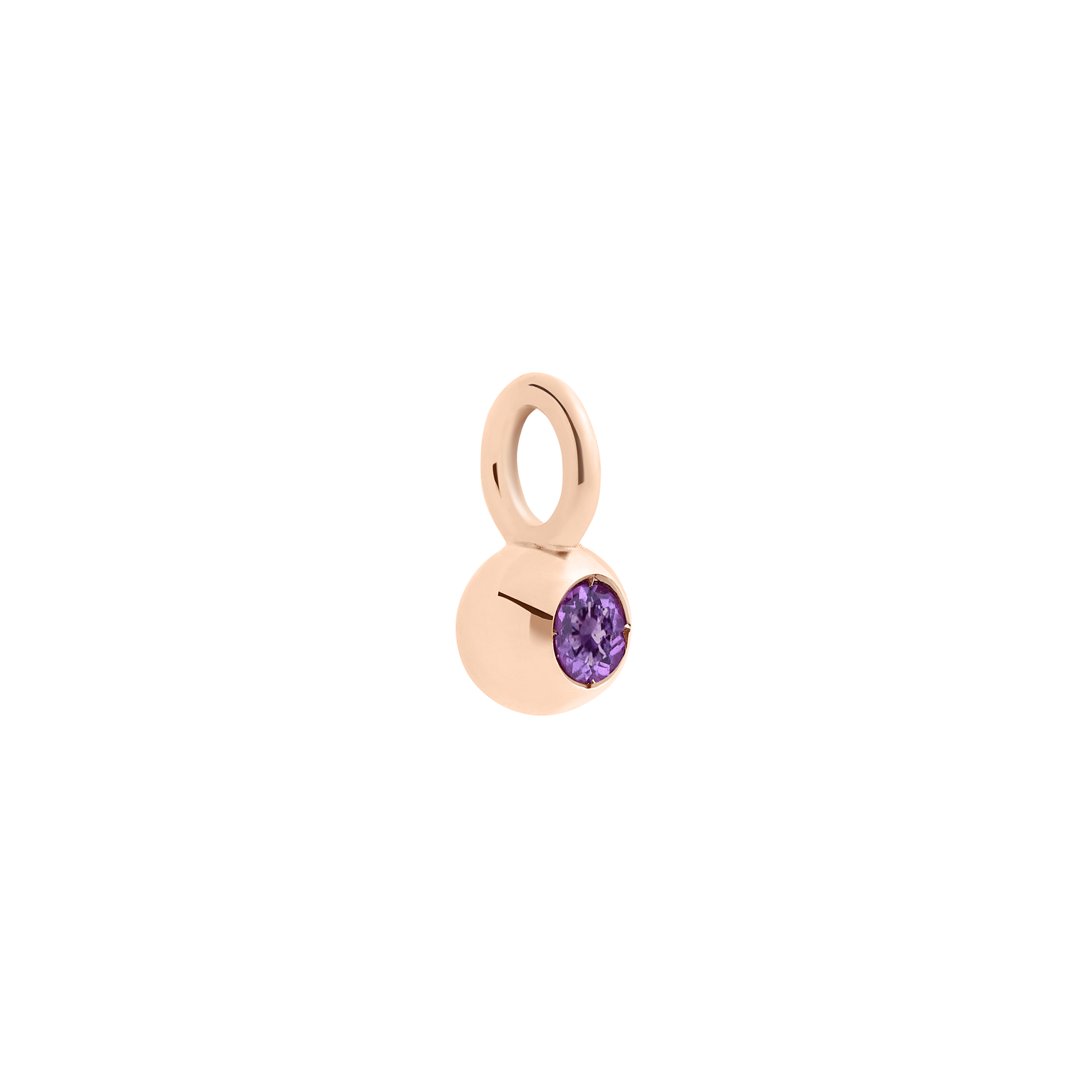Bollicine Charm Amethyst Rg DMC4000 Bolli IY09R