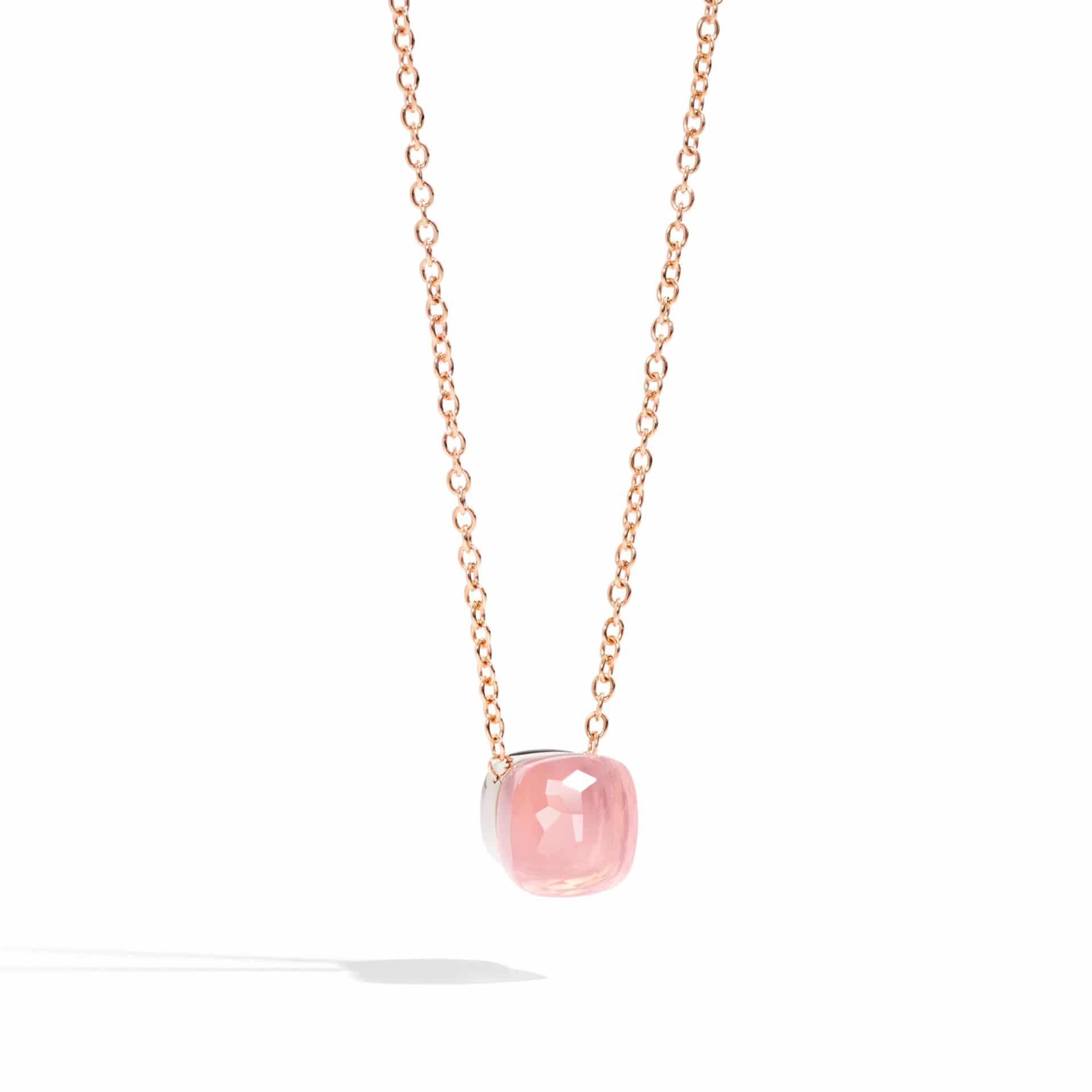 Nudo Necklace Rose Gold & White Gold PCB6012O600000CQR