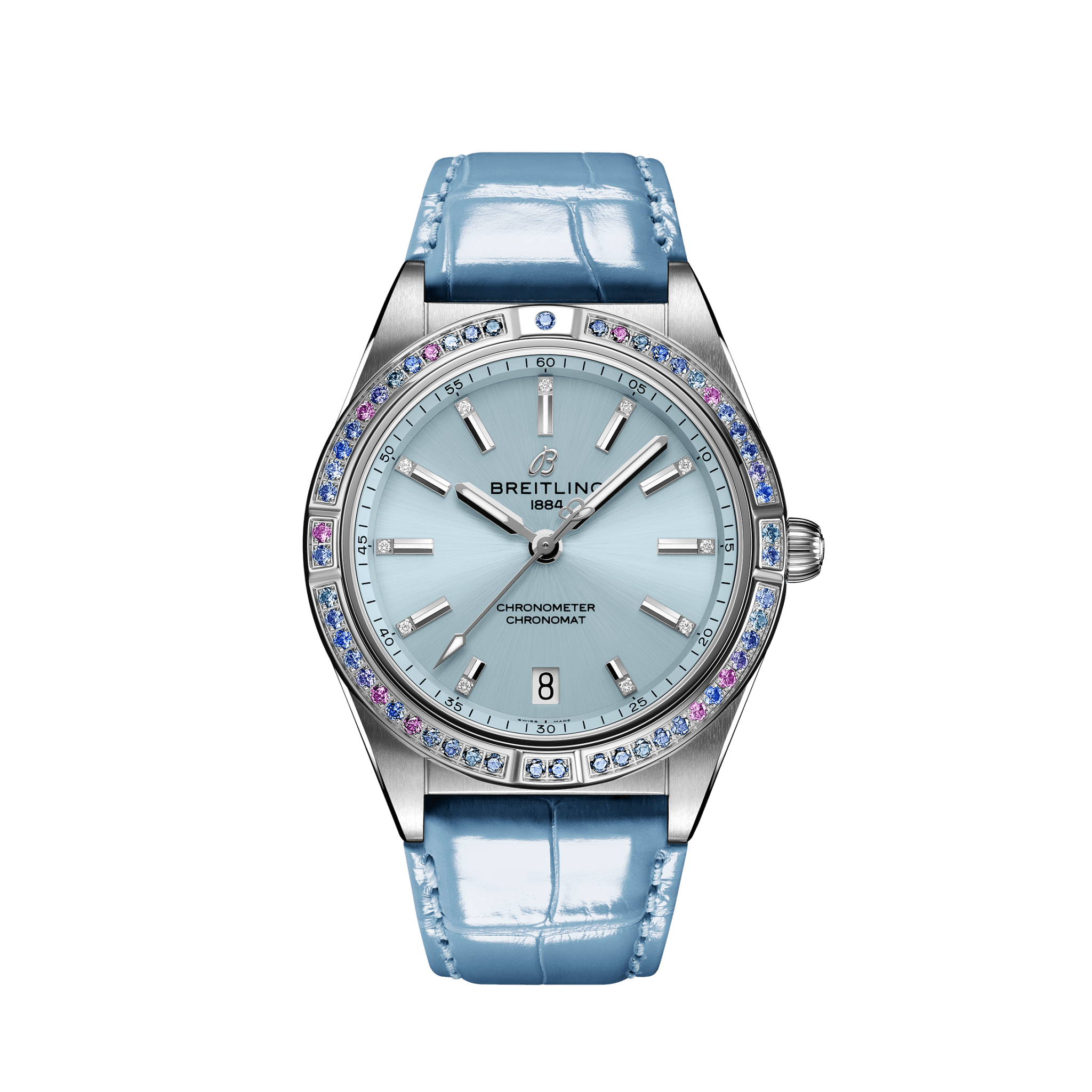 Chronomat Steel And White Gold G10380611C1P1 AU750