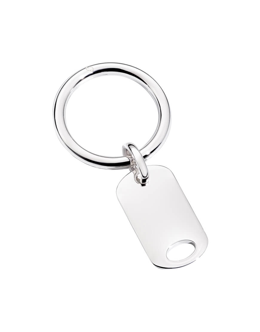 Pomellato - TAG KEY RING IN SILVER