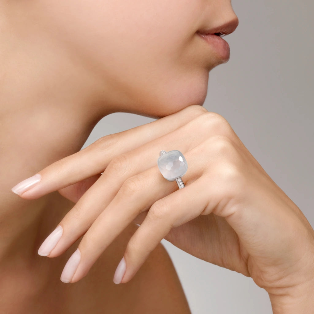 Nudo Ring Classic Milky Quartz 55 PAC2031UW000B0QLT-55