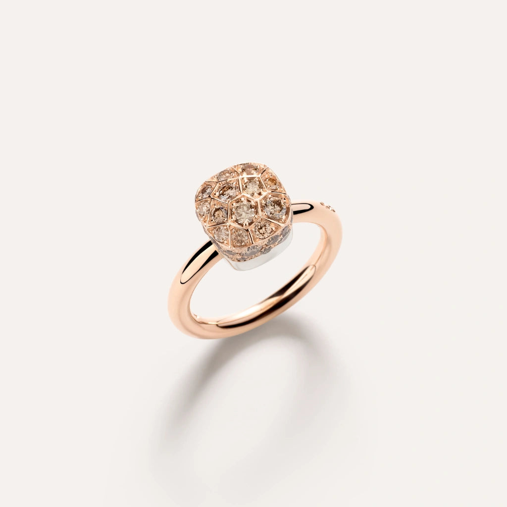 Nudo Ring Rose Gold & White Gold PAC2501O6000DBR00-53