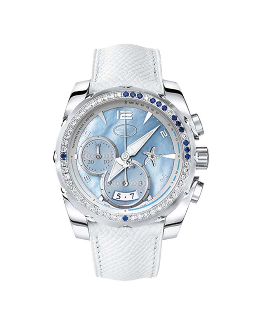 Parmigiani - PERSHING CHRONO 002 WG DIAM BEZEL