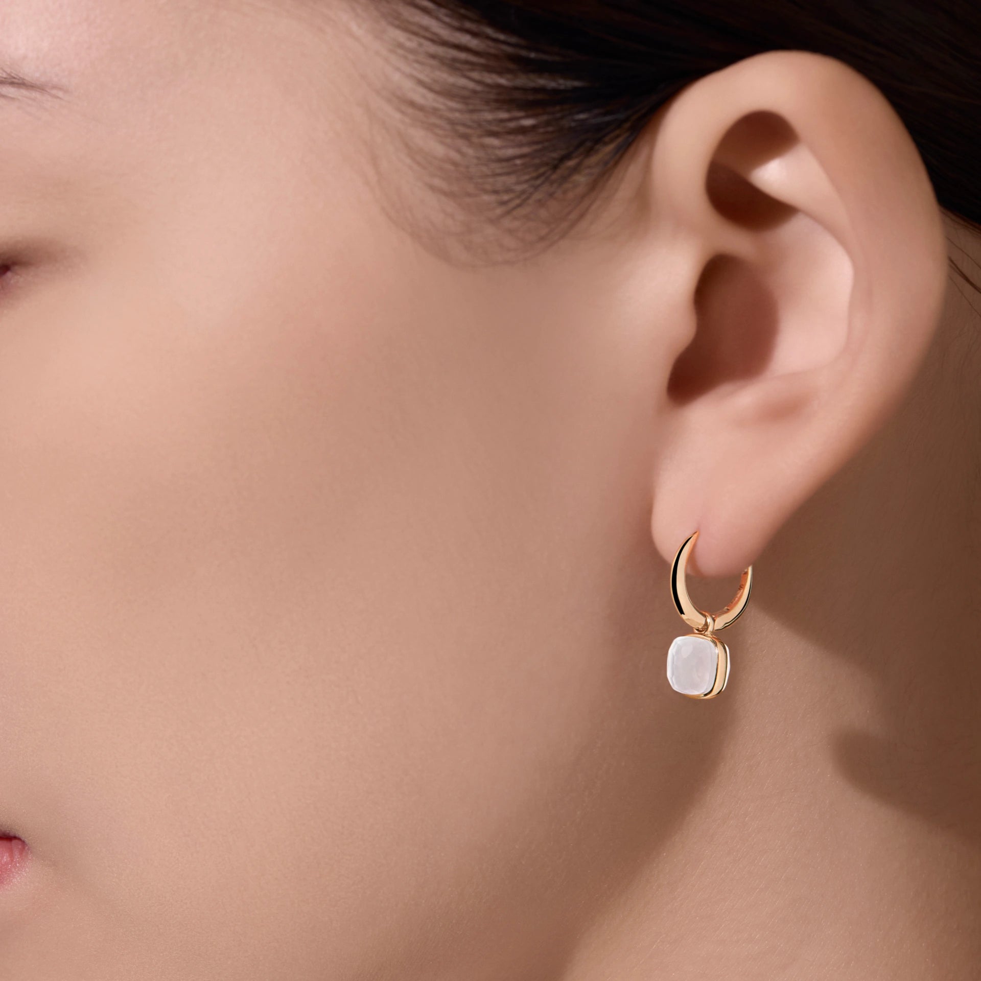 Nudo Earrings Rg White Topaz POC5020O700000QLT AU750
