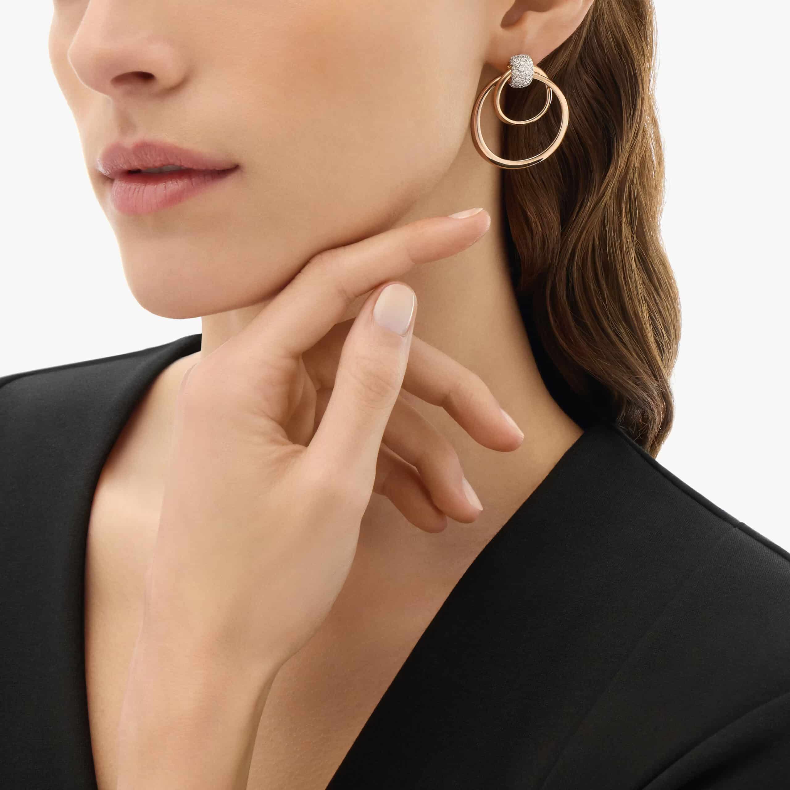 Pomellato Together Earrings Rg Wd POC6011O7WHRDB000 AU750