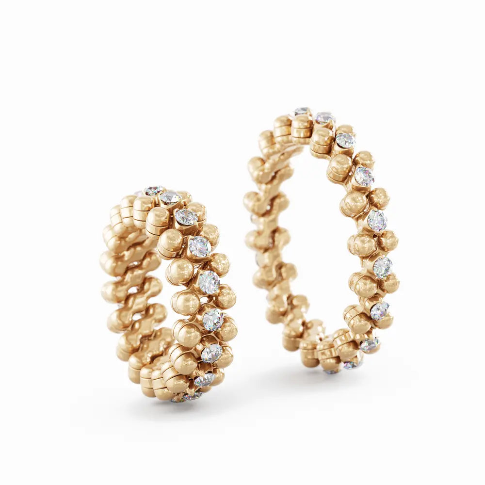 Brevetto Ring Rose Gold RMS-3M4 Rg WD-E924