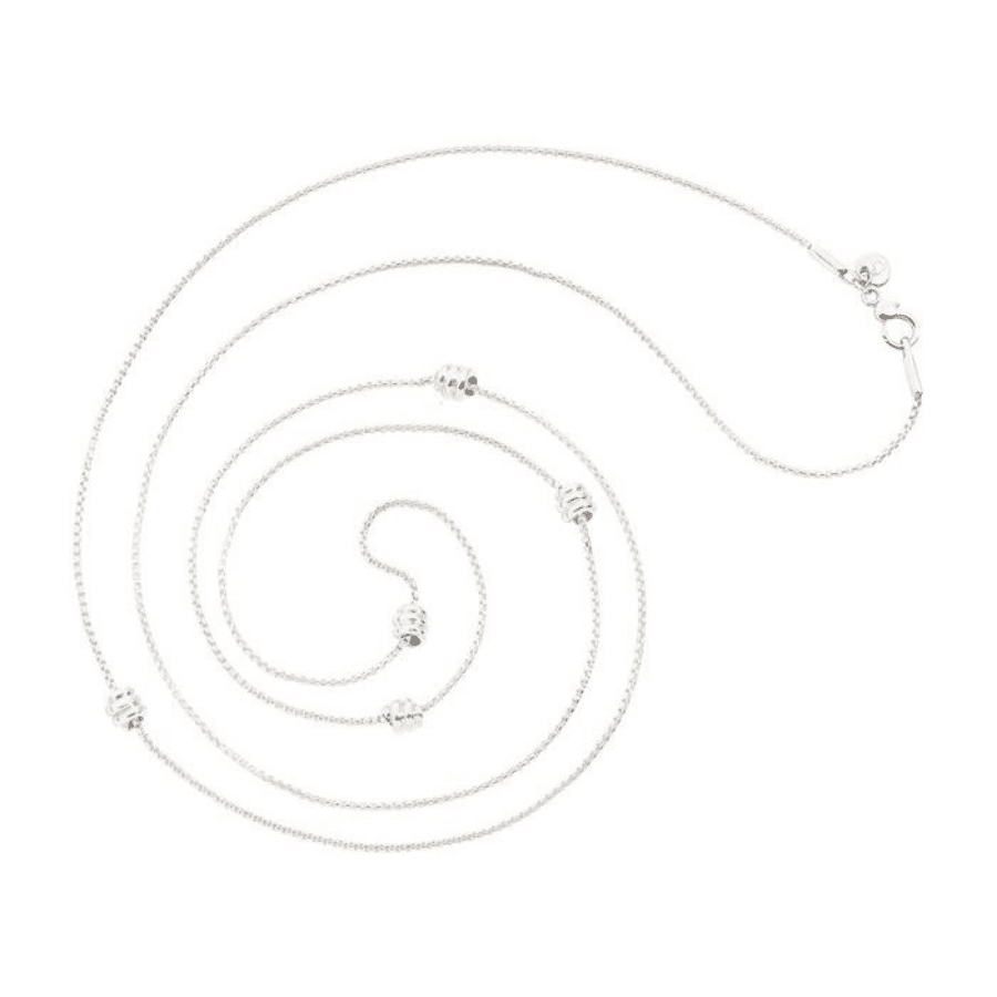Nodo Necklace Silver 80CM DCC0005-KNOT0-000AG