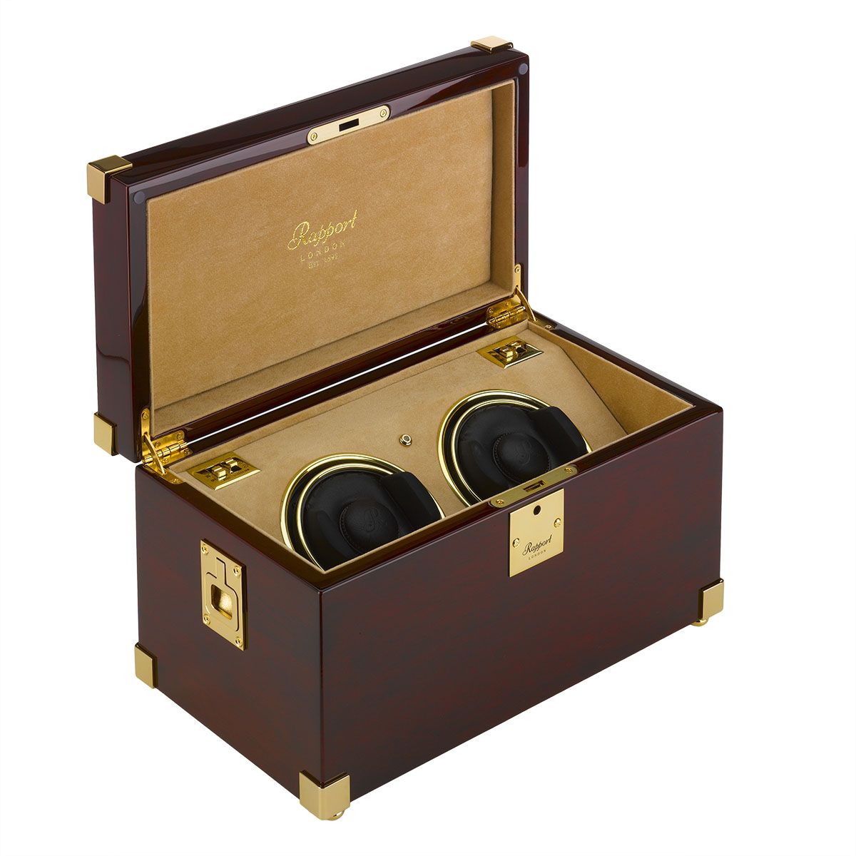 Captains Optima Watch Winder Duo W272