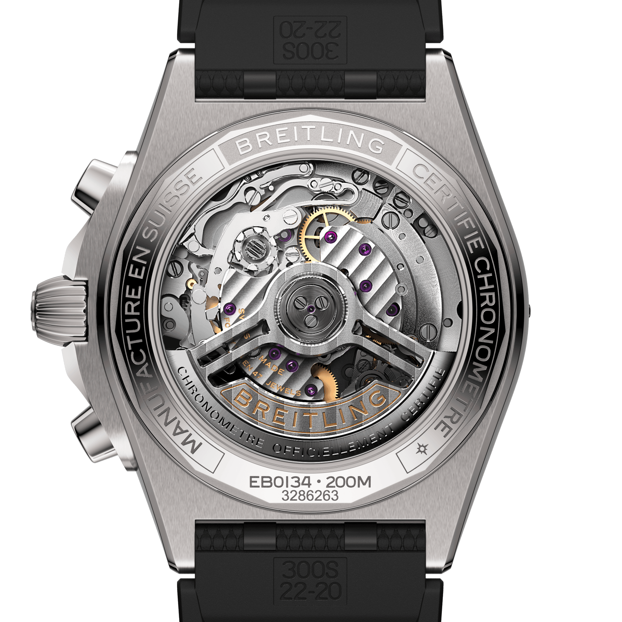 Chronomat B01 42 Titanium Rubber EB0134101M1S1