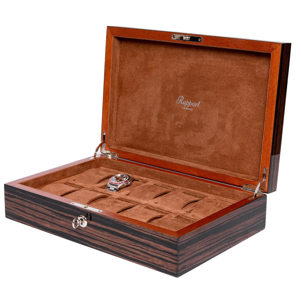 Heritage Ten Watch Box Macassar L273