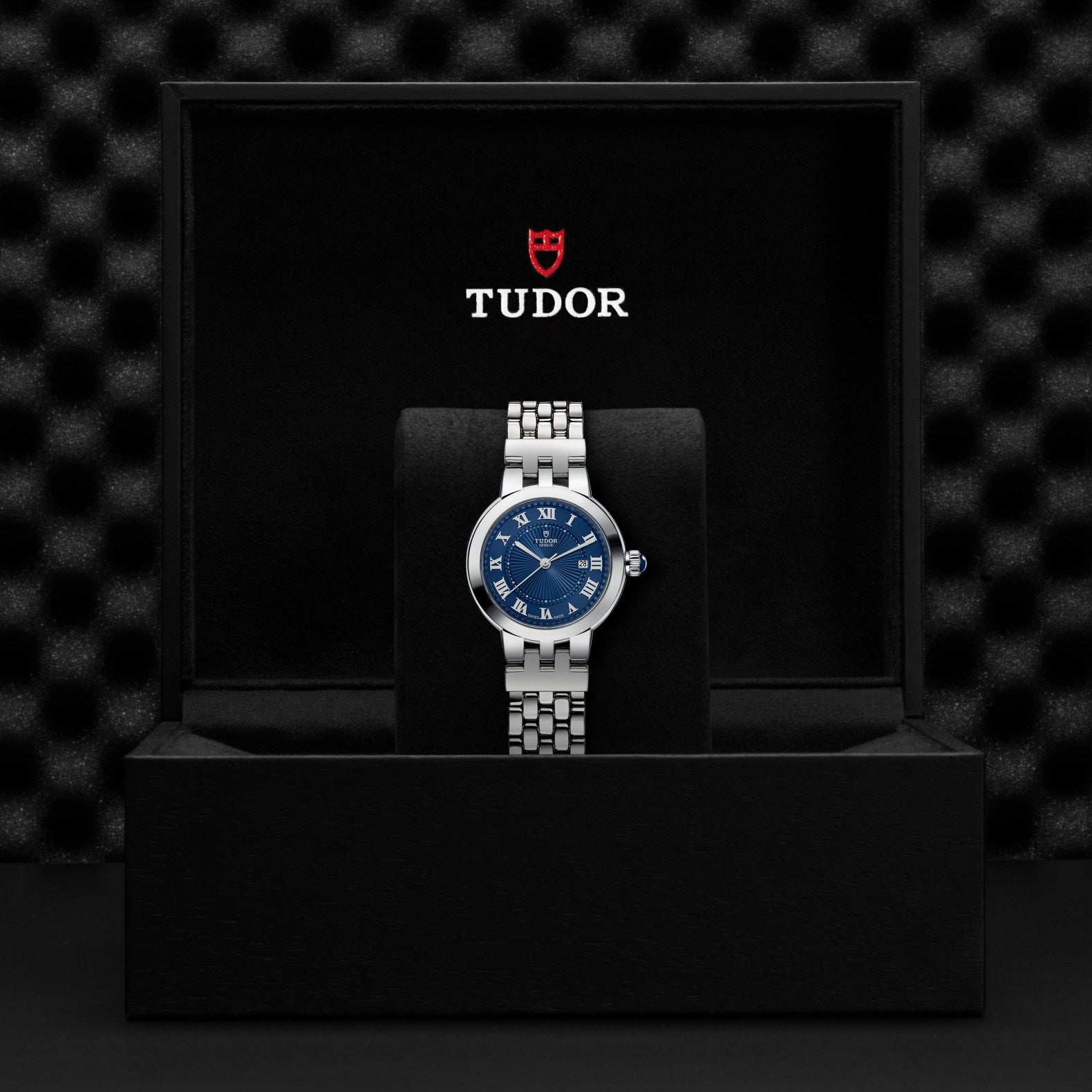 Clair De Rose 30MM St Blue Roman M35500-0009