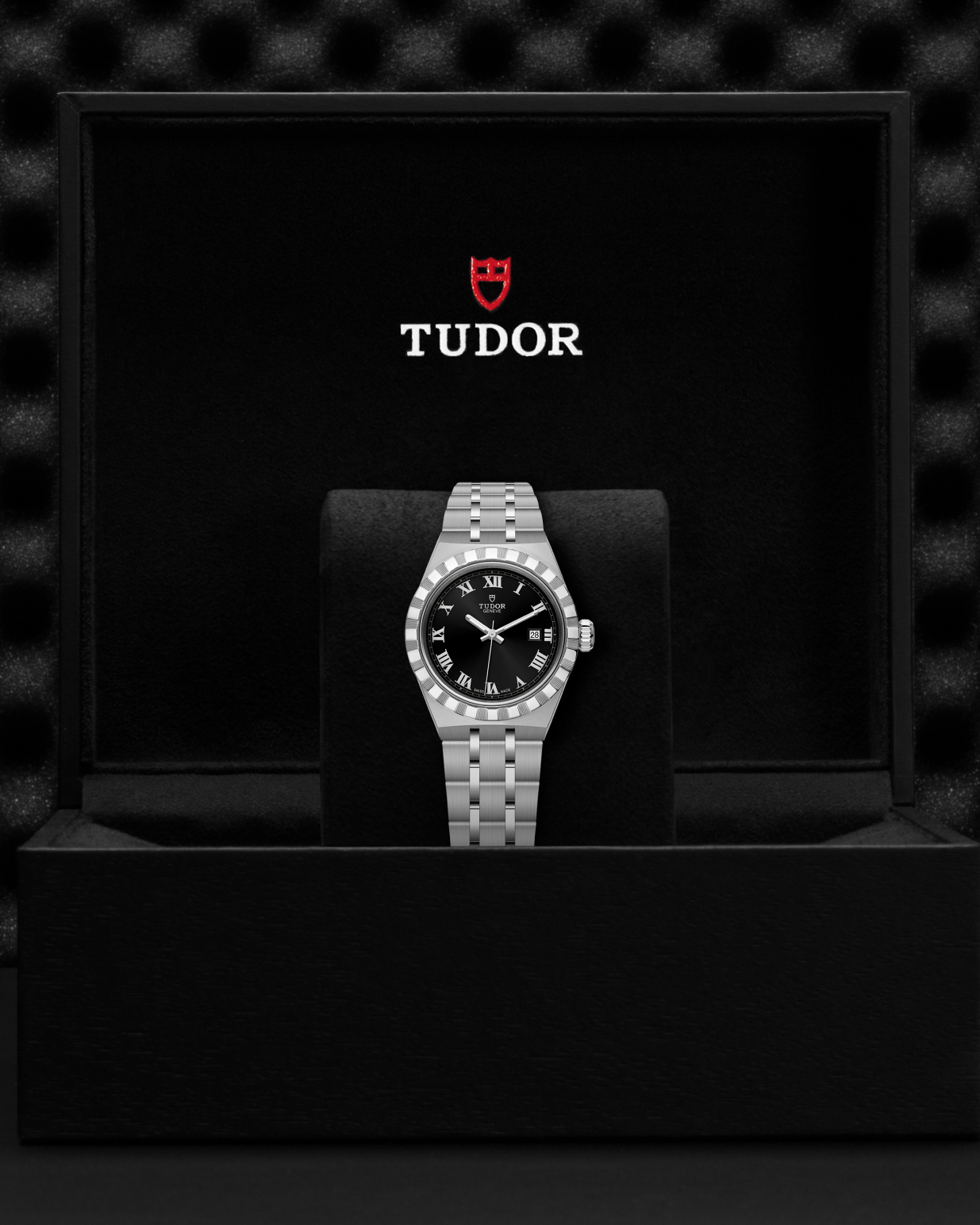 Tudor Royal 28MM St Black Rom M28300-0003