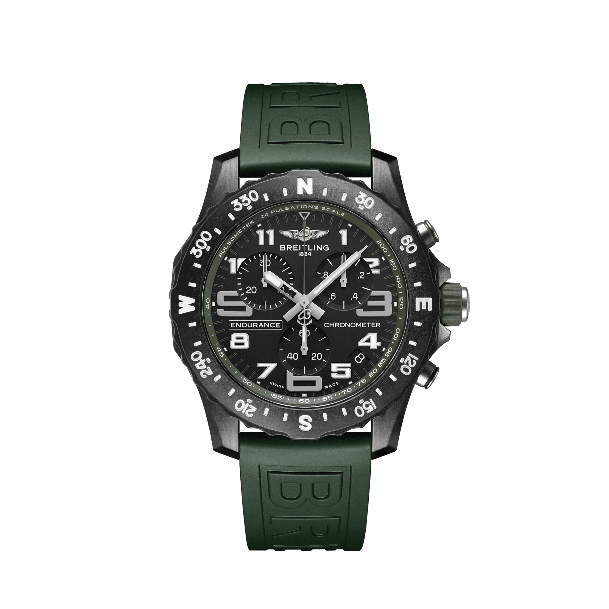 Endurance Pro Green Rubber 44MM X82310D31B1S1