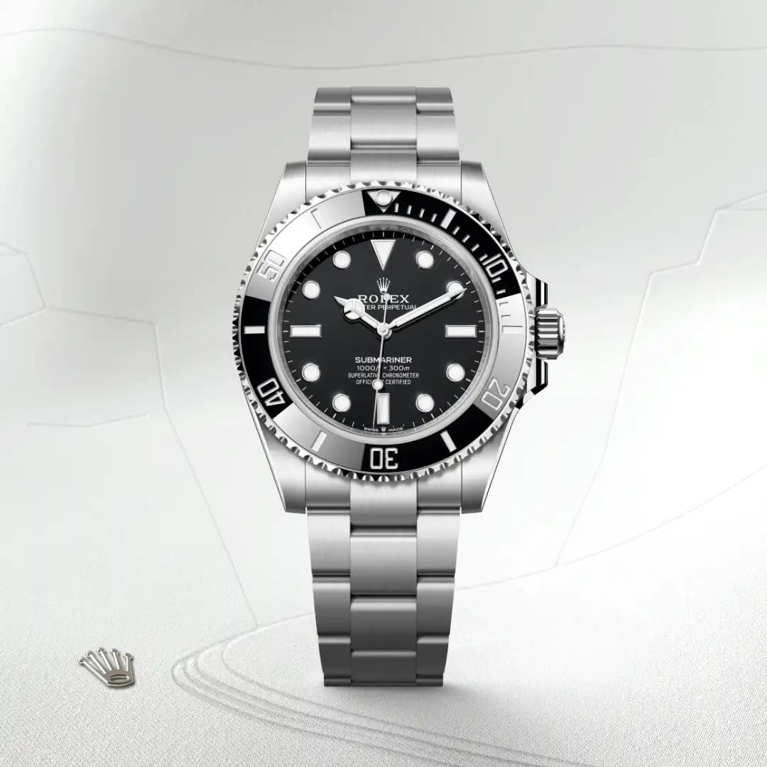 Rolex Submariner in Oystersteel, M124060-0001 - Edwards Lowell