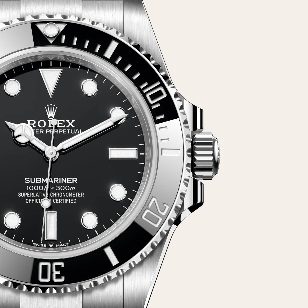 Rolex Submariner in Oystersteel, M124060-0001 - Edwards Lowell