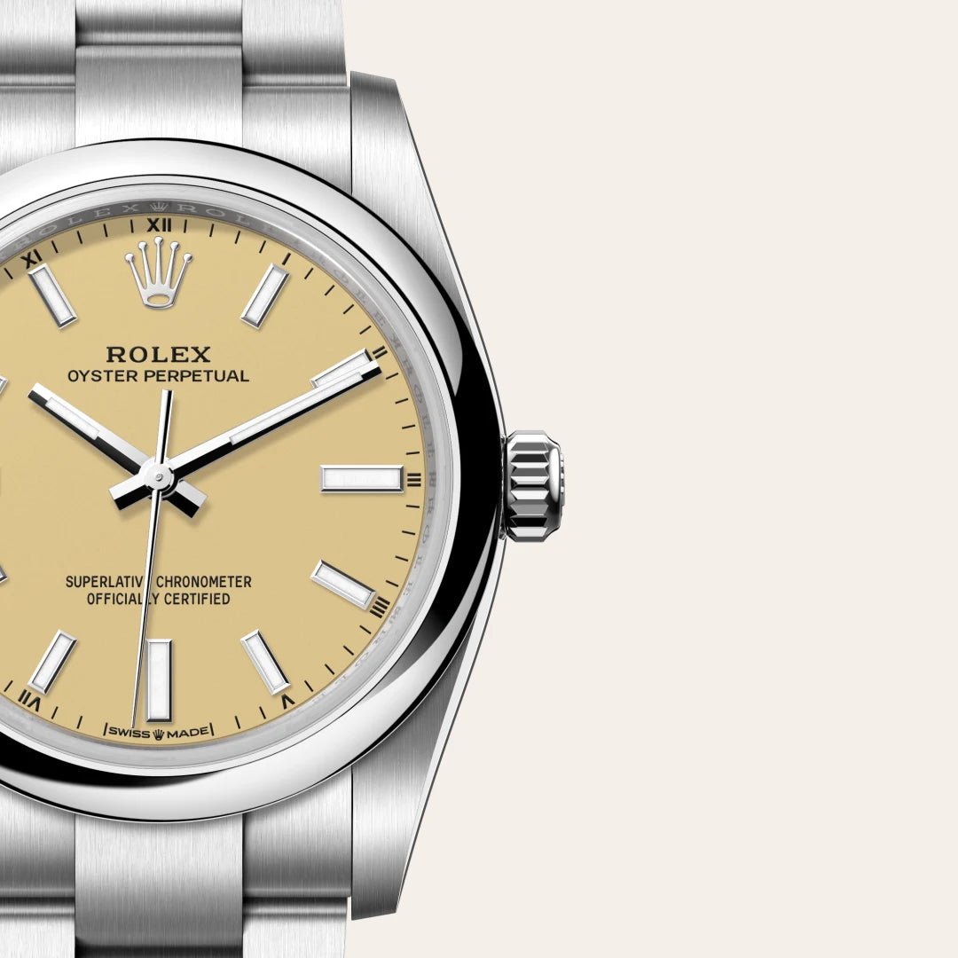 Rolex Oyster Perpetual in Oystersteel, M124200-0007 - Edwards Lowell