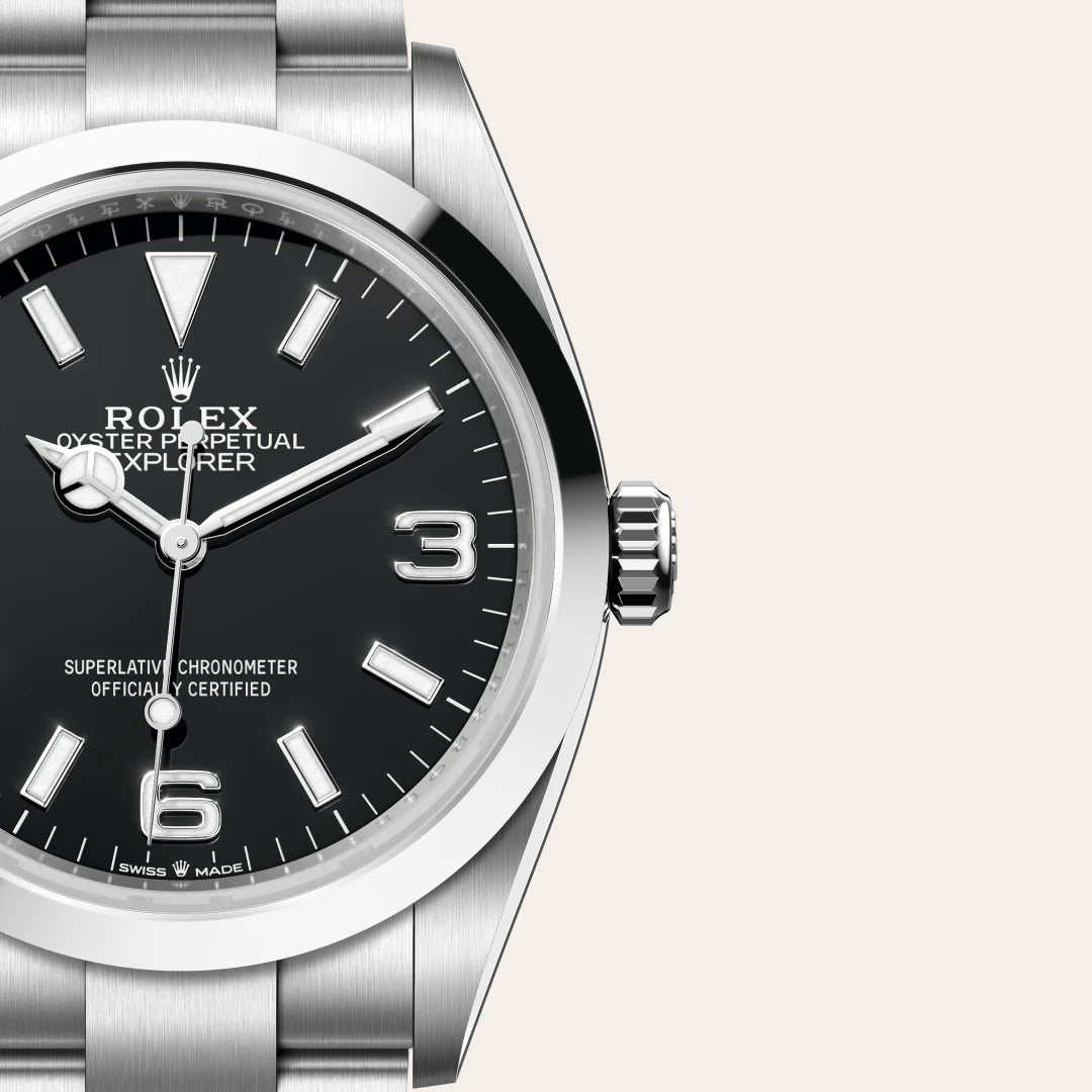 Rolex Explorer in Oystersteel, M124270-0001 - Edwards Lowell