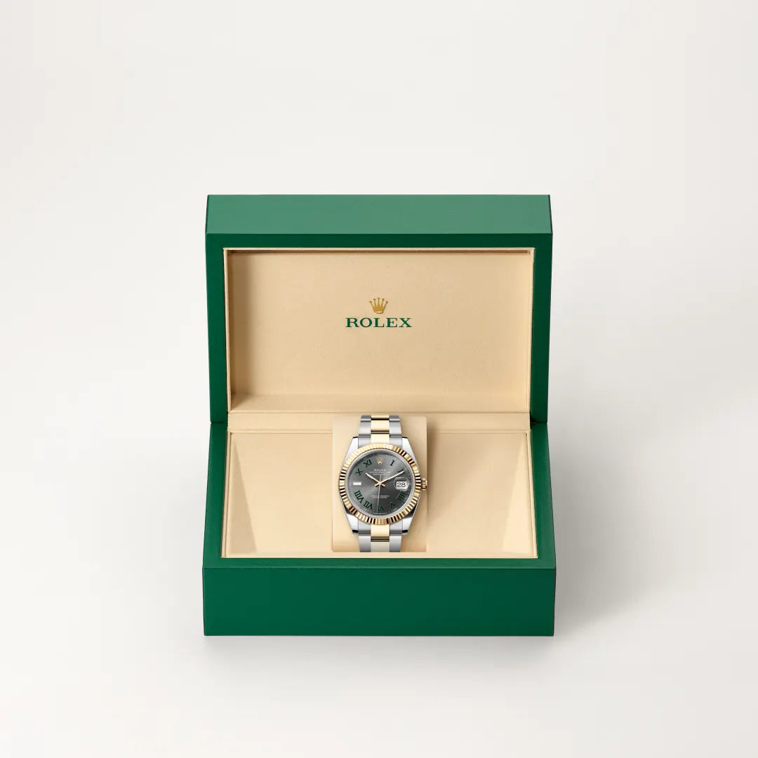 Rolex Datejust in Oystersteel and yellow gold, M126333-0019 - Edwards Lowell