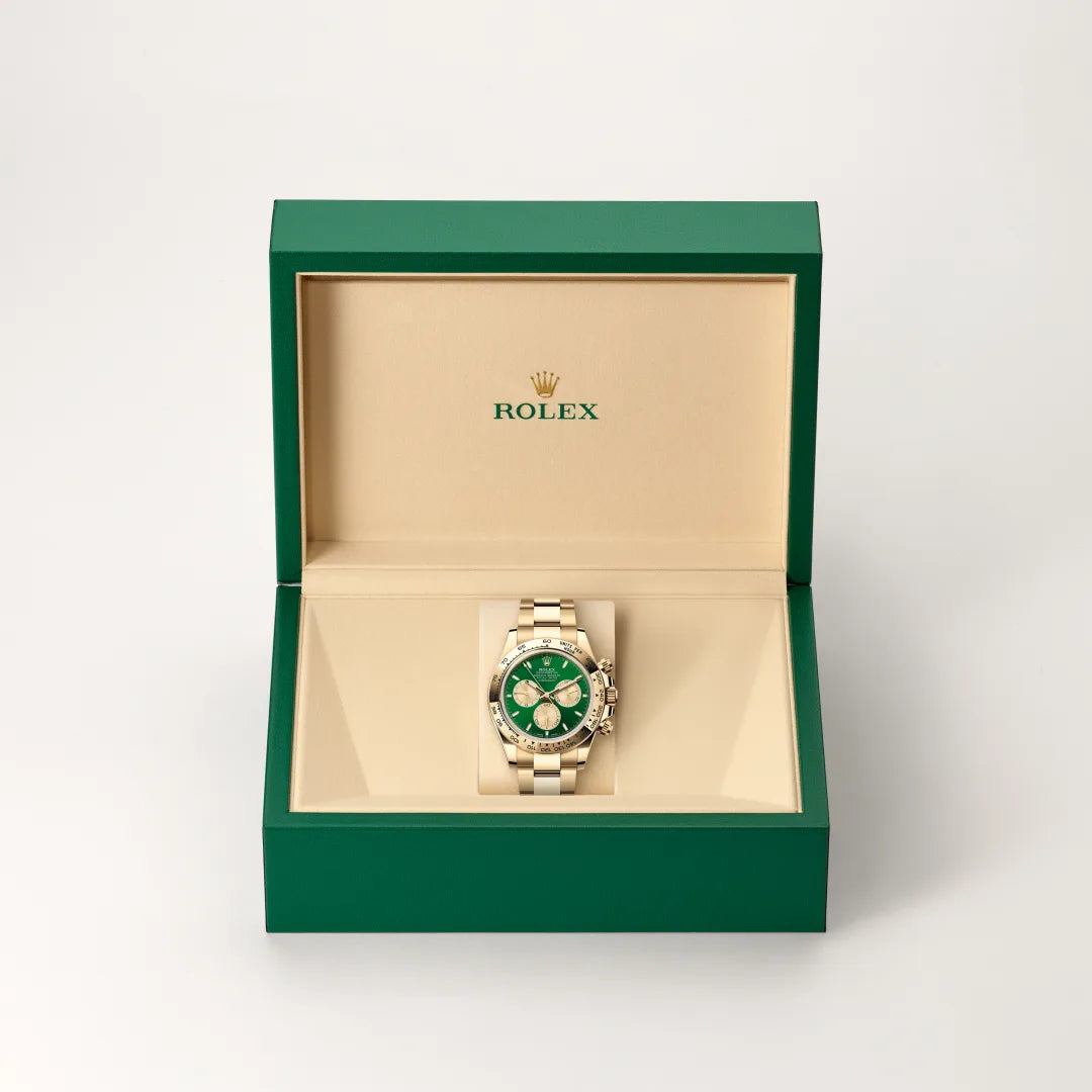 Rolex Cosmograph Daytona in yellow gold, M126508-0008 - Edwards Lowell