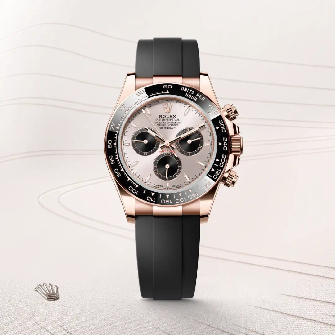 Rolex Cosmograph Daytona in Everose gold, M126515LN-0006 - Edwards Lowell