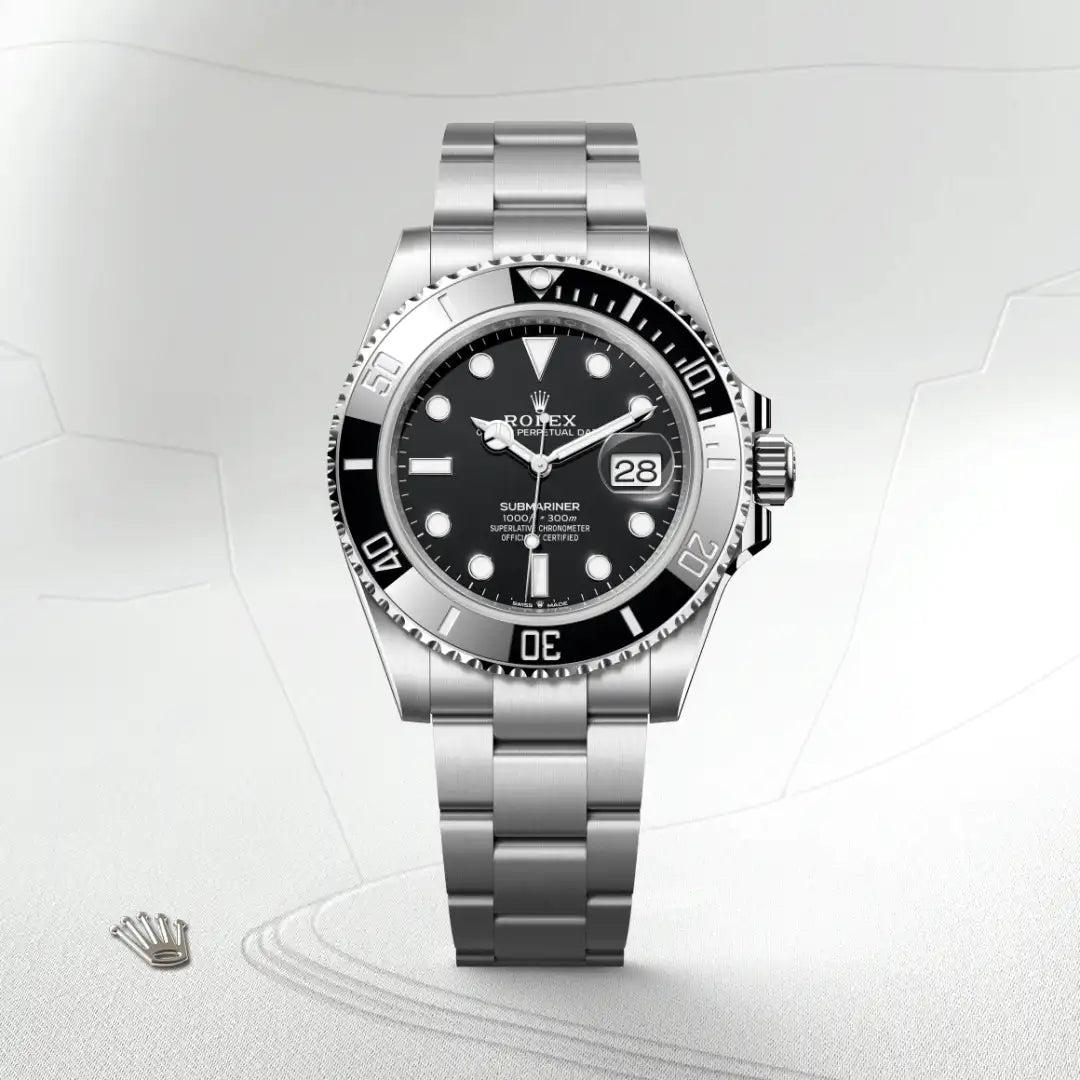 Rolex Submariner in Oystersteel, M126610LN-0001 - Edwards Lowell