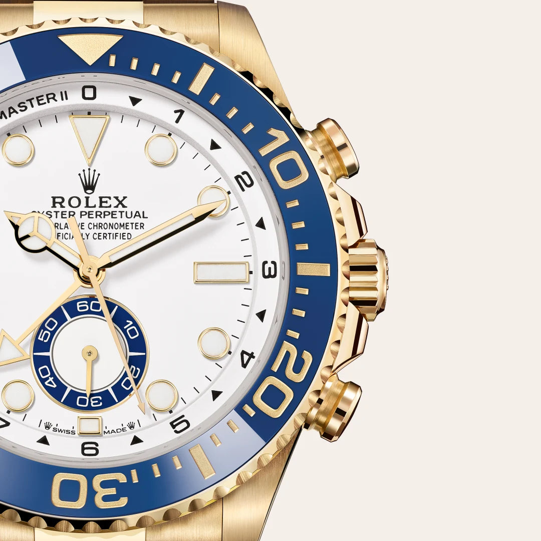 Rolex Yacht-Master II in yellow gold, M126688-0001 - Edwards Lowell