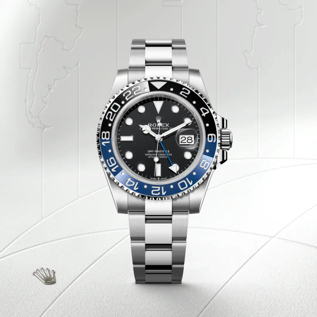 Rolex GMT-Master II in Oystersteel, M126710BLNR-0003 - Edwards Lowell