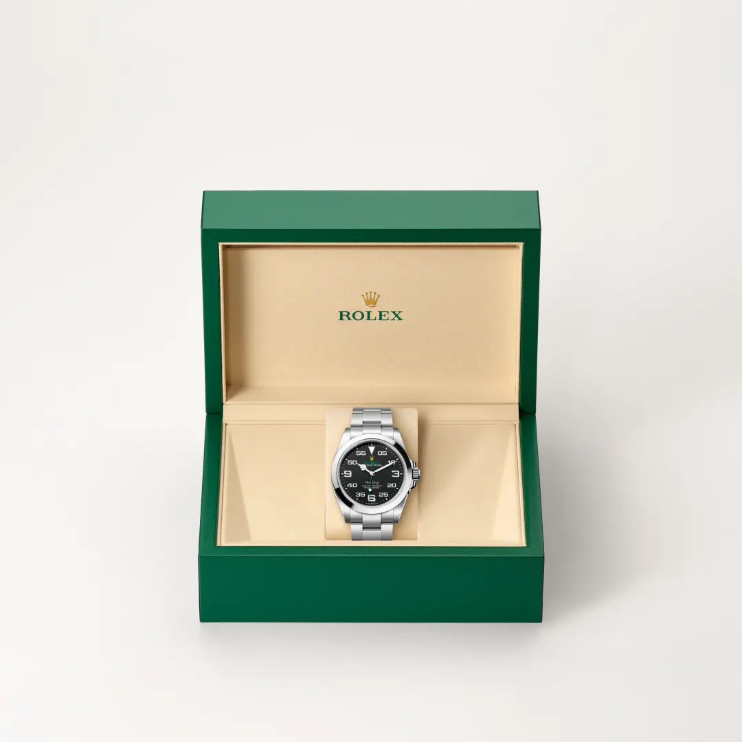 Rolex Air-King in Oystersteel, M126900-0001 - Edwards Lowell