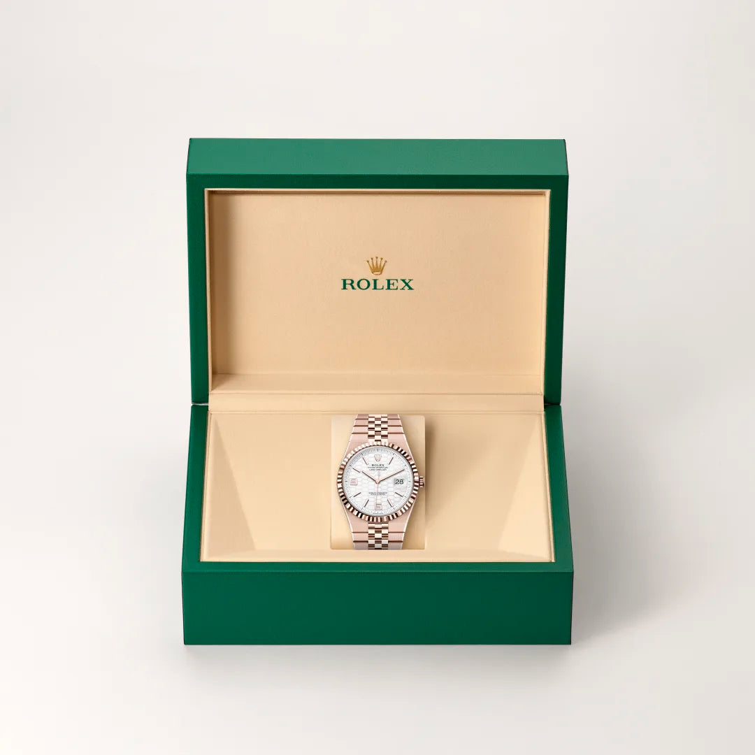 Rolex Land-Dweller in Everose gold, M127335-0001 - Edwards Lowell