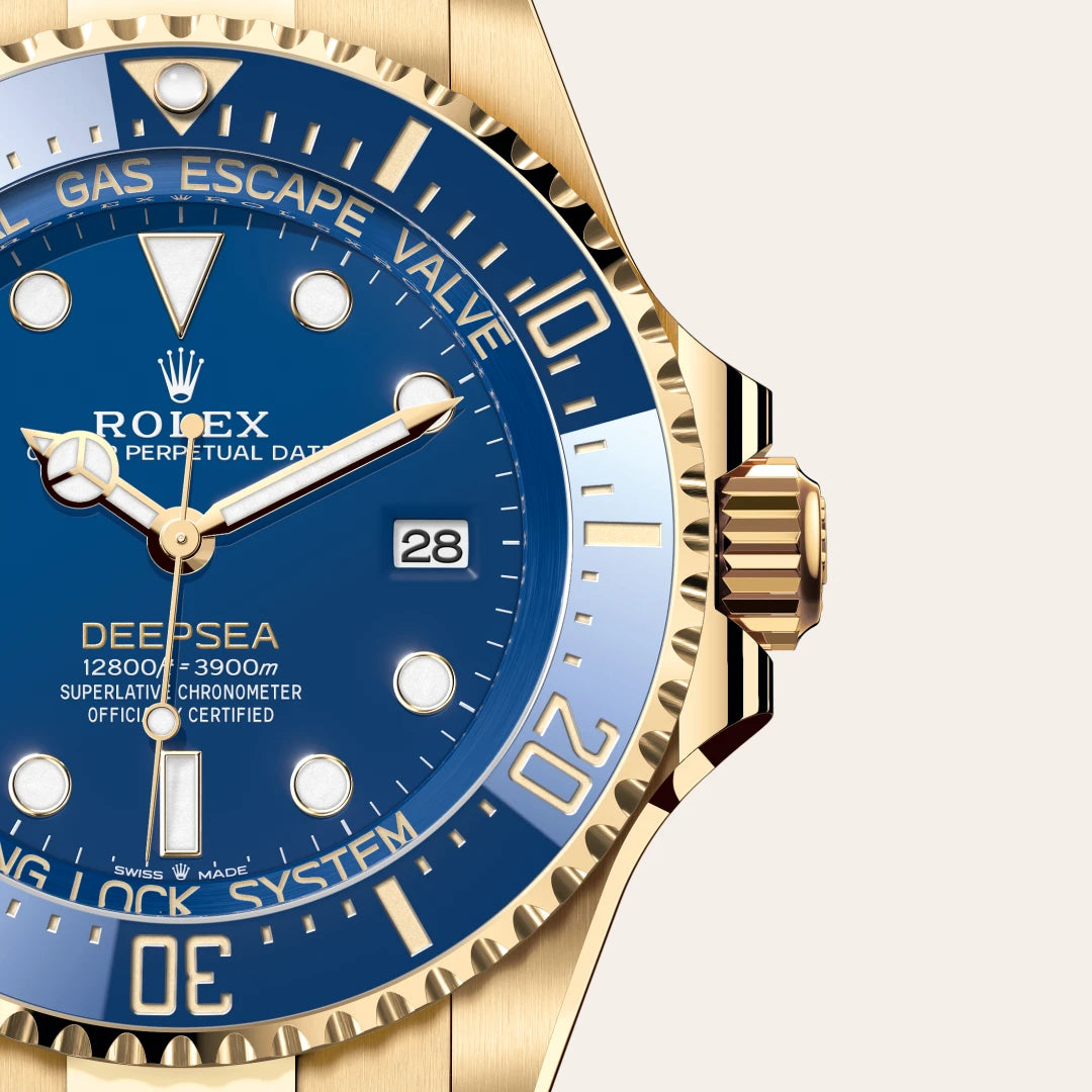 Rolex Deepsea in yellow gold, M136668LB-0001 - Edwards Lowell