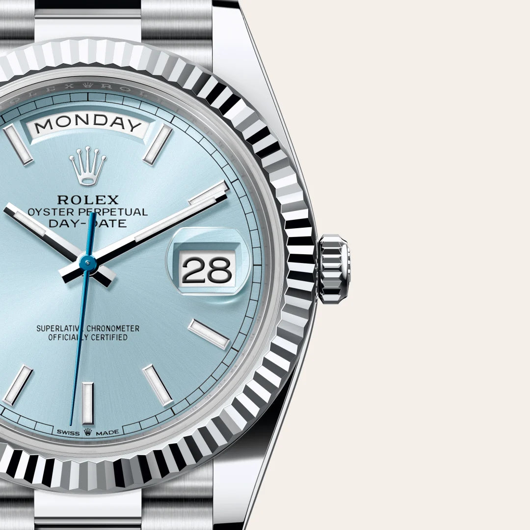 Rolex Day-Date in platinum, M228236-0018 - Edwards Lowell