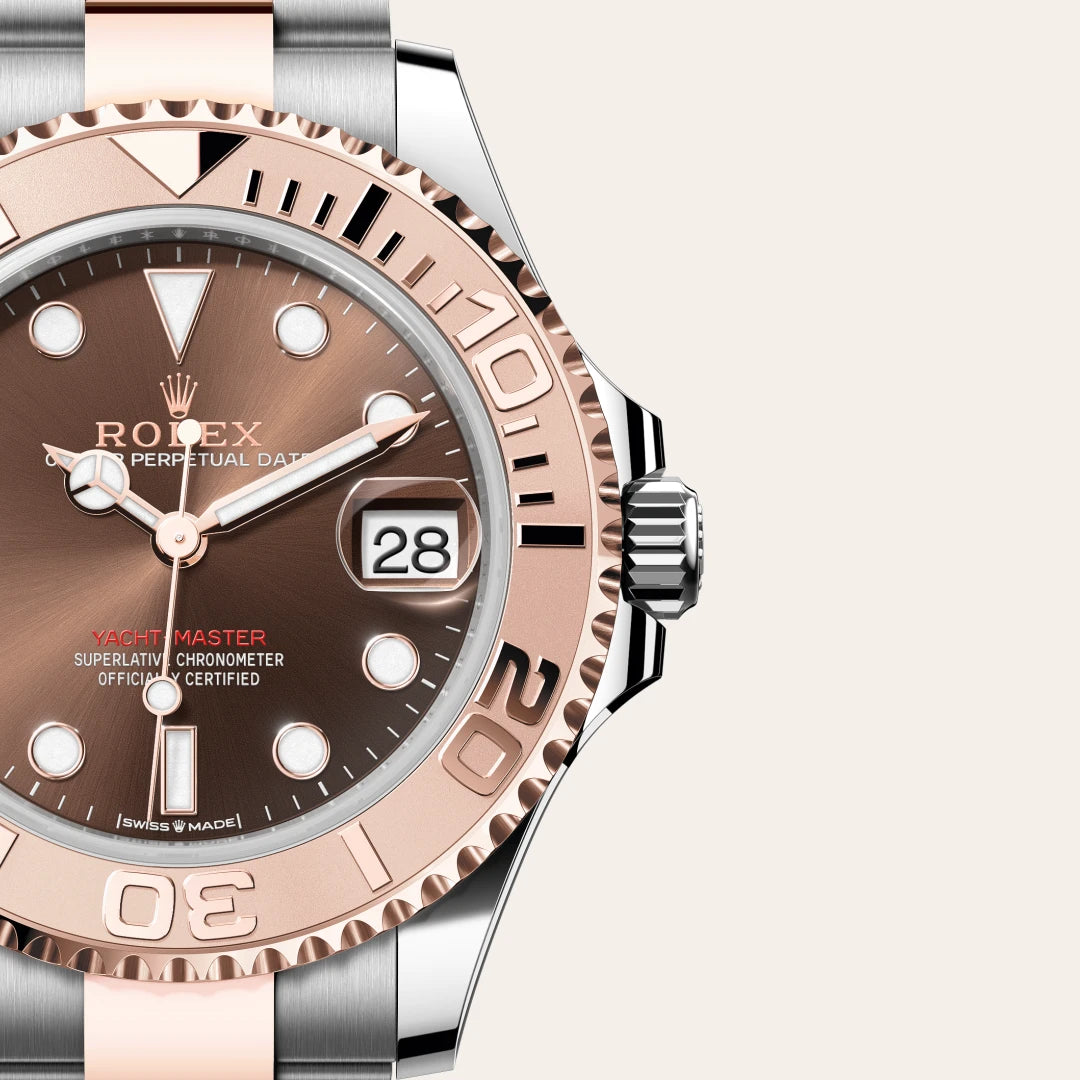 Rolex Yacht-Master in Oystersteel and Everose gold, M268621-0003 - Edwards Lowell