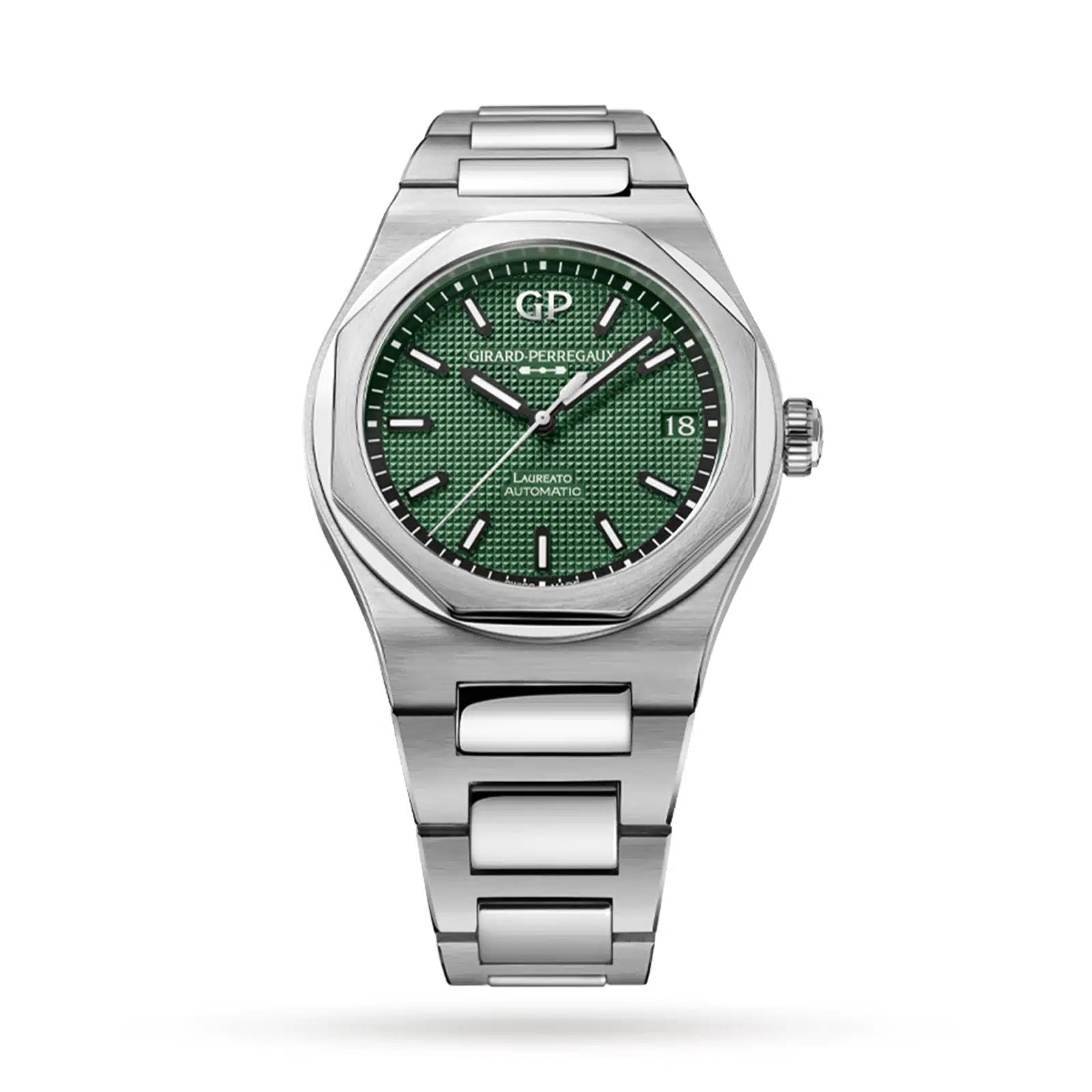 Laureato 42MM Auto St Struck Green Dial 81010-11-3153-1CM