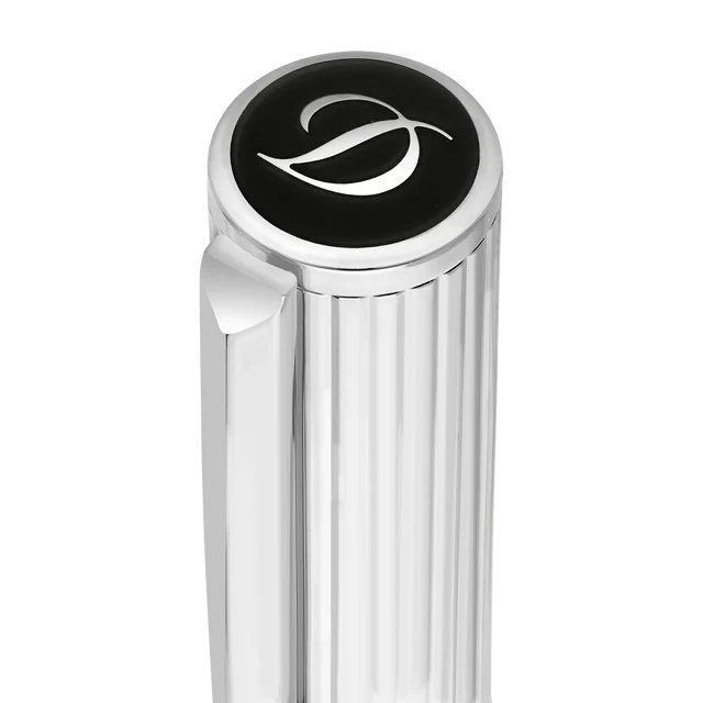 Initial Fountain pen silver