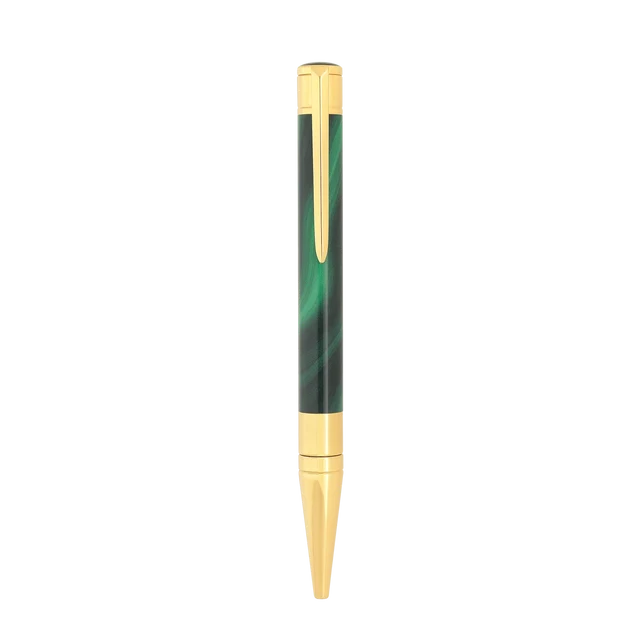 initial Ballpoint pen Géode green