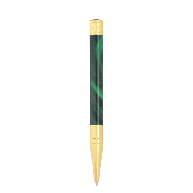 initial Ballpoint pen Géode green